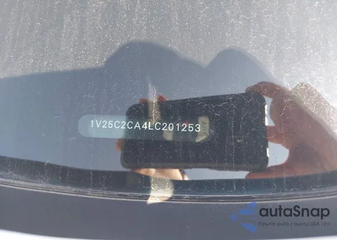 2020 Volkswagen Atlas Cross Sport 2.0T Se W/Technology/2.0T Se W/Technology R-Line from USA, damaged, VIN 1V25C2CA4LC201253